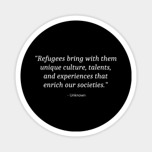 World Refugee Day Magnet